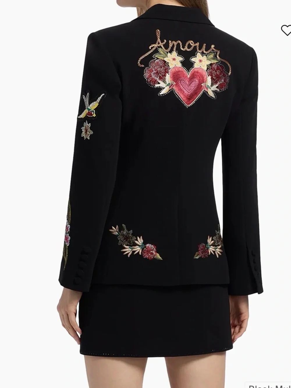 Cinq à Sept
Amour Cheyenne Embroidered Blazer - Picture 5 of 16